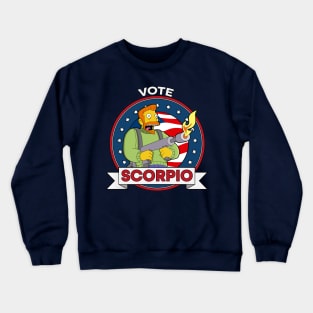 Vote Scorpio Crewneck Sweatshirt